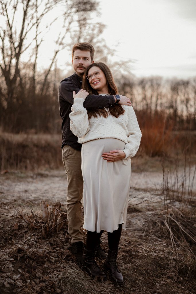 Babybauchfotos in Nürnberg Mama und Papa