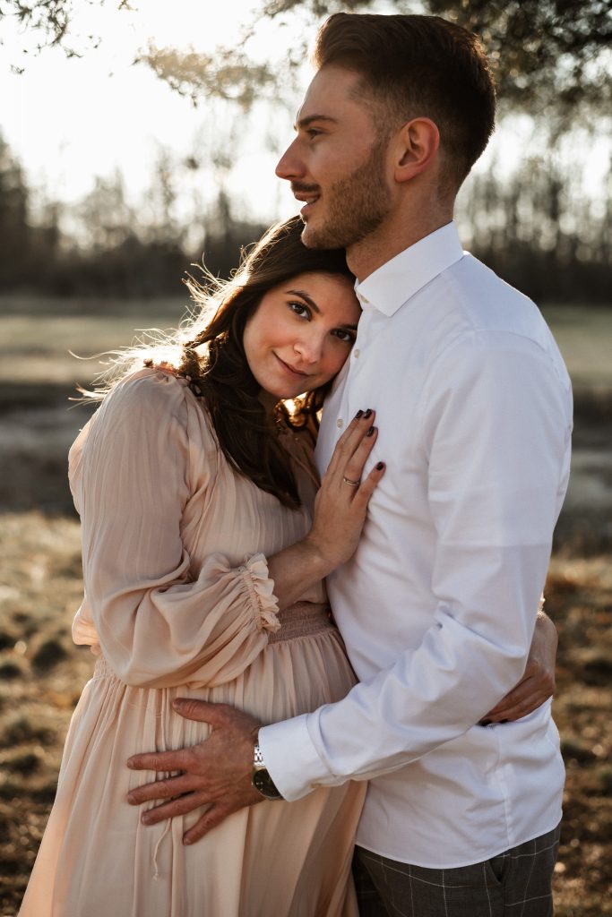 Babybauchfotos in Nürnberg Mama und Papa